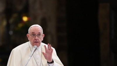 A file photo of Pope Francis (Reuters)