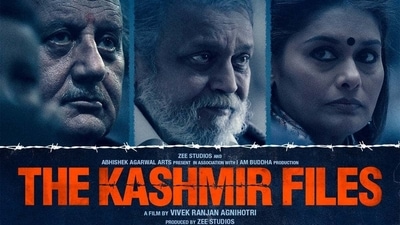 The Kashmir Files starring Anupam Kher and Mithun Chakraborty, a film on the genocide of Kashmiri Hindus, has done well at the box office in its first few days since launch. (Source: imdb) The Kashmir Files starring Anupam Kher and Mithun Chakraborty, a film on the genocide of Kashmiri Hindus, has done well at the box office in its first few days since launch. (Source: imdb)