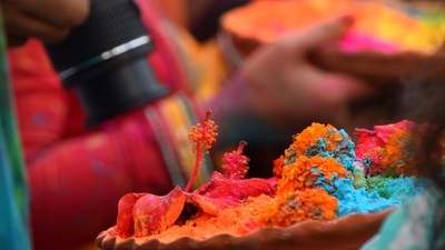 People celebrate Holi in a very different way compared to the rest of the states. (Unsplash) People celebrate Holi in a very different way compared to the rest of the states. (Unsplash)