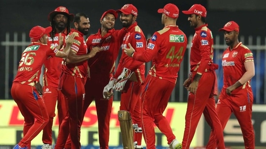 Punjab Kings in action against Sunrisers Hyderabad in IPL 2021 (IPLt20.com)