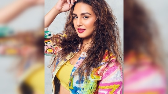 Huma Qureshi had a special message in her caption. She wrote, "#HappyHoli to my IG fam! ✨ Here's wishing you and your loved ones a Holi as colourful and vibrant as my outfit ?soak in the hues of joy today, stay safe and have a dry Holi...let's put water to better use!."(Instagram/@iamhumaq)
