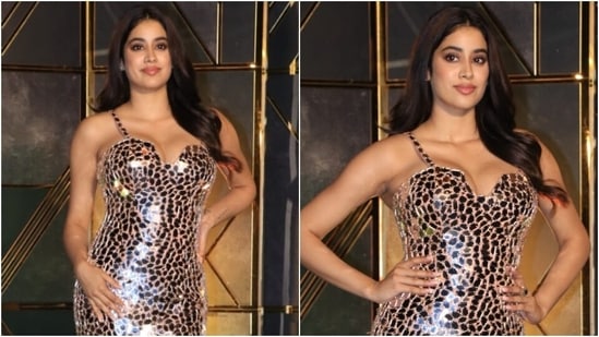 Janvhi Kapoor in golden strappy dress slays the ultimate party-girl ensemble for Apoorva Mehta's bash: Pics, videos