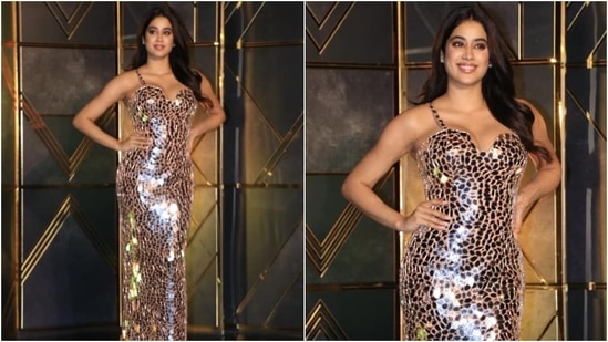 Janhvi Kapoor serves tips on looking like the life of a party.(HT Photo/Varinder Chawla)