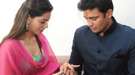 Payal Rohatgi and Sangram Singh are engaged.