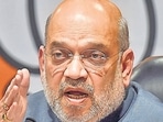 Union home minister Amit Shah. Union home minister Amit Shah.