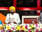 Punjab chief minister Bhagwant Mann took oath as MLA of state assembly earlier this week. (ANI) Punjab chief minister Bhagwant Mann took oath as MLA of state assembly earlier this week. (ANI)