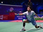 India's Lakshya Sen competes against Malaysia's Lee Zii Jia during their men's singles semifinal match at the All England Open Badminton Championships in Birmingham, England, India's Lakshya Sen competes against Malaysia's Lee Zii Jia during their men's singles semifinal match at the All England Open Badminton Championships in Birmingham, England,