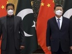 China’s Xi Jinping and Pakistan Prime Minister Imran Khan pose for a photo before their bilateral meeting at the Great Hall of the People in Beijing.(AP) China’s Xi Jinping and Pakistan Prime Minister Imran Khan pose for a photo before their bilateral meeting at the Great Hall of the People in Beijing.(AP)