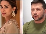 Mira Rajput has defended Ukrainian President Volodymyr Zelenskyy. Mira Rajput has defended Ukrainian President Volodymyr Zelenskyy.