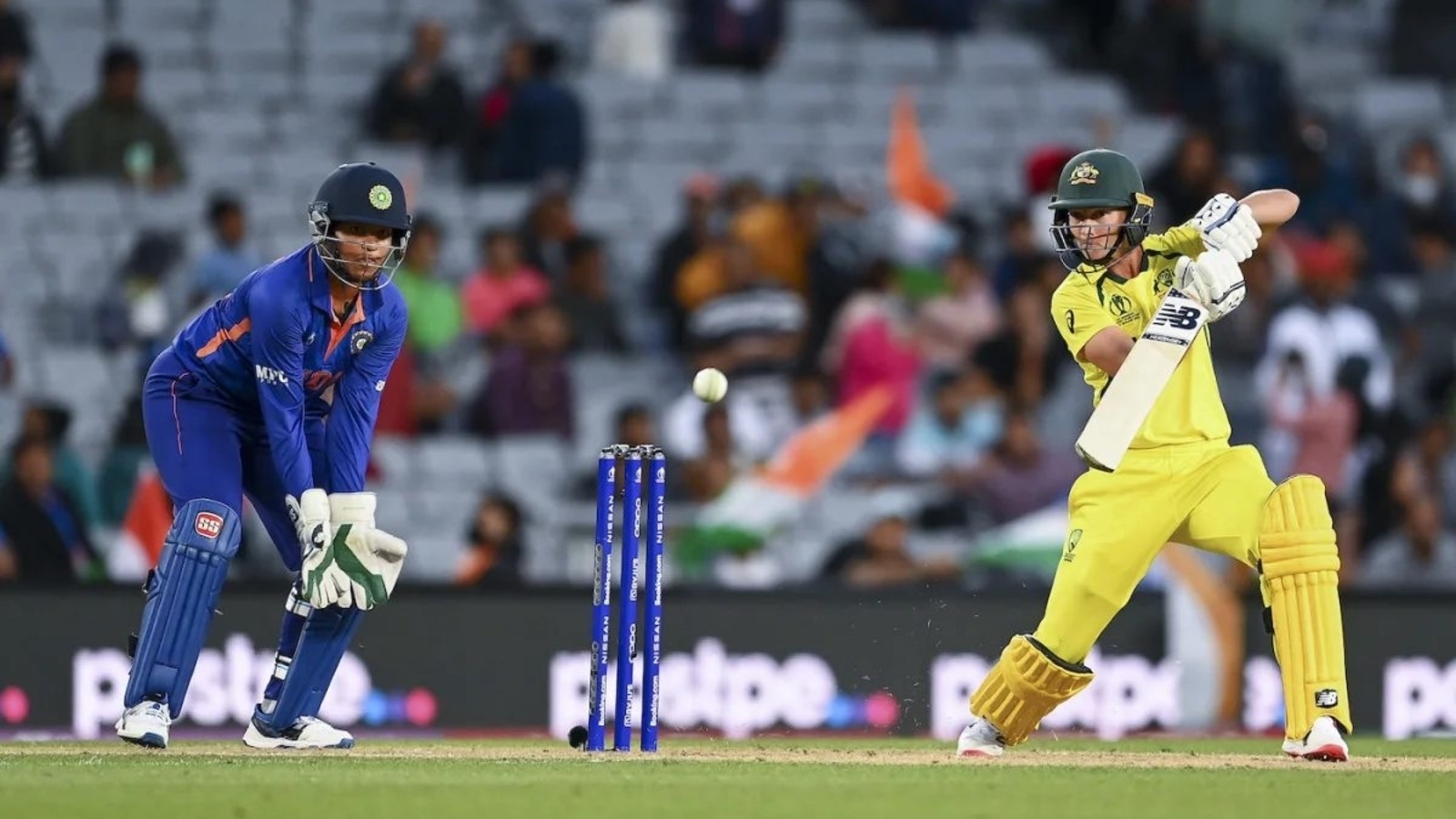 India Vs Australia Highlights Women s World Cup 2022 Lanning Leads 