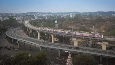 Subsequently, the survey also suggested that the corridors will be ready by 2024, which essentially means MMR will have nearly 200km of metro connectivity (Pratham Gokhale/HT Photo)