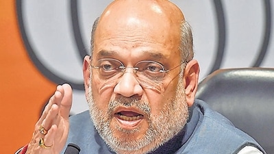 Union home minister Amit Shah. (PTI) Union home minister Amit Shah. (PTI)