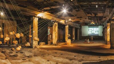The 4th CIMA Art Awards, held in Kolkata, showcased work from young artists, with the abandoned Gem cinema being one of the venues The 4th CIMA Art Awards, held in Kolkata, showcased work from young artists, with the abandoned Gem cinema being one of the venues