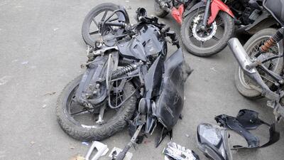 According to eyewitnesses, as the biker approached the traffic signal on the Sector 79/80 dividing road in Mohali, he jumped the red light and hit an oncoming Mahindra Scorpio, said police. (HT Photo/for representation only)