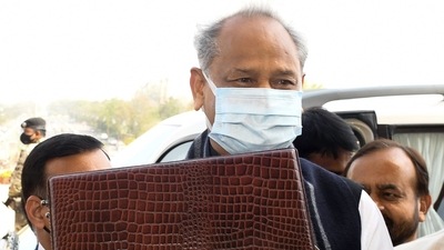 Rajasthan Chief Minister Ashok Gehlot. (Ashok Sharma)