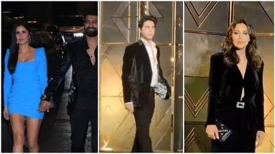 Katrina Kaif and Vicky Kaushal wore these outfits and attended the birthdat celebration of Apoorva Mehta. Several A-listers were also spotted at the venue. (HT File Photo) Katrina Kaif and Vicky Kaushal wore these outfits and attended the birthdat celebration of Apoorva Mehta. Several A-listers were also spotted at the venue. (HT File Photo)