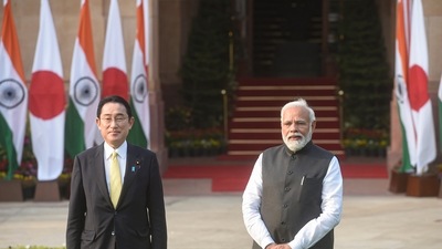The previous India-Japan Annual Summit took place in Tokyo in October 2018. (PTI) The previous India-Japan Annual Summit took place in Tokyo in October 2018. (PTI)