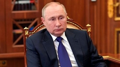 Russian President Vladimir Putin. (via AP) Russian President Vladimir Putin. (via AP)