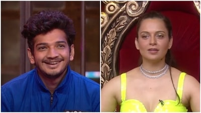 Kangana Ranaut praises Munawar Faruqui in latest Lock Upp episode. Kangana Ranaut praises Munawar Faruqui in latest Lock Upp episode.
