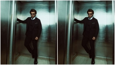 Arjun’s power dressing comprised of a suit. He decked up in an all-black attire as he dropped major cues of how to ace the formal look. (Instagram/@arjunkapoor)
