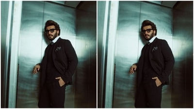 In black formal shoes and tinted shades, Arjun further accessorised his look. (Instagram/@arjunkapoor)