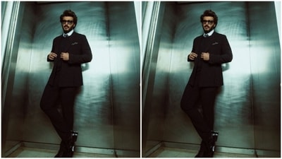 “Anyone need a life,” was Arjun’s mood for his elevator photoshoot diaries. (Instagram/@arjunkapoor)