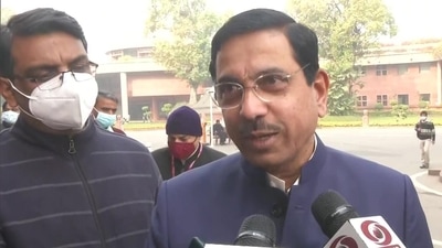 Union minister of parliamentary affairs Pralhad Joshi. Union minister of parliamentary affairs Pralhad Joshi.