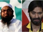 Lashkar-e-Taiba (LeT) founder Hafiz Saeed, and Jammu & Kashmir Liberation Front (JKLF) chief Mohammad Yasin Malik. Lashkar-e-Taiba (LeT) founder Hafiz Saeed, and Jammu & Kashmir Liberation Front (JKLF) chief Mohammad Yasin Malik.