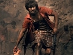 Nani in the first look of his upcoming film Dasara. Nani in the first look of his upcoming film Dasara.