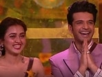 Tejasswi Prakash and Karan Kundrra on Bigg Boss 15.