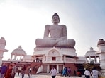 The TDP government spent around  <span class='webrupee'>₹</span>8,572 crore on Amaravati in three years, including  <span class='webrupee'>₹</span>5,674 crore on infrastructure.&nbsp;