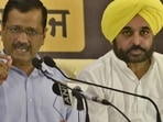 Delhi CM Arvind Kejriwal and Punjab CM Bhagwant Mann. (HT file photo) Delhi CM Arvind Kejriwal and Punjab CM Bhagwant Mann. (HT file photo)