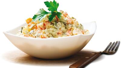 The Russian Salad served in India has very little to do with the salad that was originally invented by a Belgian chef The Russian Salad served in India has very little to do with the salad that was originally invented by a Belgian chef