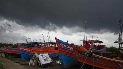 Cyclonic storm / Representational image (HT PHOTO.) Cyclonic storm / Representational image (HT PHOTO.)