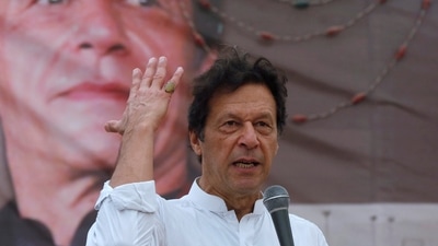 A file photo of Pakistan prime minister Imran Khan (Reuters)