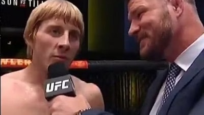 UFC fighter Paddy Pimblett