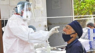 India has conducted over 78.26 crore tests since the start of the pandemic. India has conducted over 78.26 crore tests since the start of the pandemic.