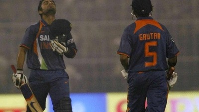 Virat Kohli and Gautam Gambhir (Reuters) Virat Kohli and Gautam Gambhir (Reuters)