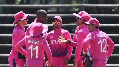 South Africa players in action during 2nd ODI against Bangladesh. (Twitter/OfficialCSA)