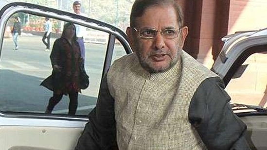 Sharad Yadav is seen in a file photo(HT_PRINT)