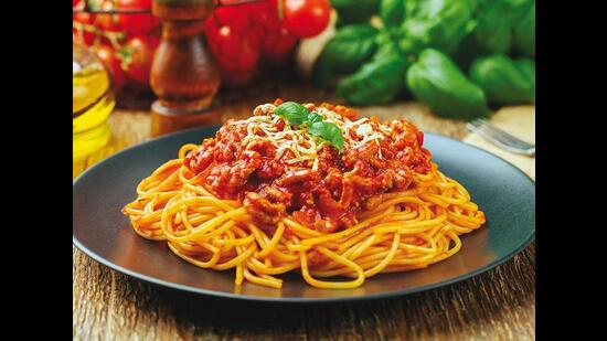 Spaghetti Bolognese was invented in England; the sauce was unknown in Italy