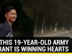 WHY THIS 19-YEAR-OLD ARMY ASPIRANT IS WINNING HEARTS