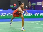 PV Sindhu plays a shot(PTI/File Photo) PV Sindhu plays a shot(PTI/File Photo)