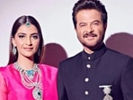 Anil Kapoor with his daughter Sonam Kapoor. Anil Kapoor with his daughter Sonam Kapoor.