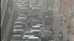 Gurugram: Vehicles ply on a road amid low visibility due to dense smog, in Gurugram, Monday, March 21, 2022. (PTI Photo) (PTI03_21_2022_000063B) (PTI) Gurugram: Vehicles ply on a road amid low visibility due to dense smog, in Gurugram, Monday, March 21, 2022. (PTI Photo) (PTI03_21_2022_000063B) (PTI)