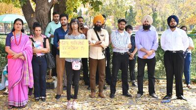 PU allocated a room to transgender student Yashika at the faculty house near working women hostel in Sector 14. (HT File)