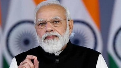 Prime Minister Narendra Modi addressing the media. (File photo)