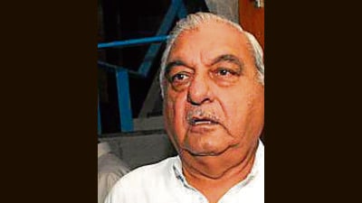 Haryana leader of Opposition Bhuinder Singh Hooda (HT File)