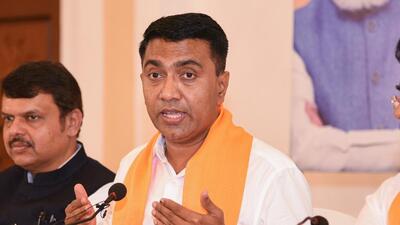Goa chief minister Pramod Sawant will continue in the state’s top executive post, the BJP announced on Monday after a meeting of . (PTI) Goa chief minister Pramod Sawant will continue in the state’s top executive post, the BJP announced on Monday after a meeting of . (PTI)