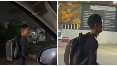 Screengrab from video tweeted by Vinod Kapri (Twitter)
